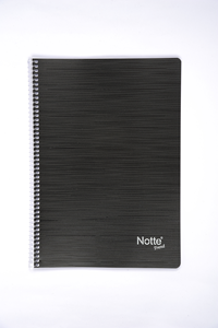 NOTTE SPRALLİ PLASTİK KAPAK A5 TREND DEFTER 80 YAPRAK ÇİZGİLİ