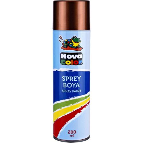 Nova Color Sprey Boya 200 ML Bakır NC-813