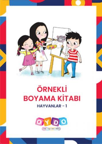 Örnekli Boyama Kitabı Hayvanlar - 1