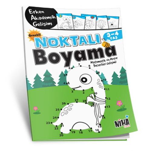 Örnekli Noktalı Boyama 3-4 Yaş