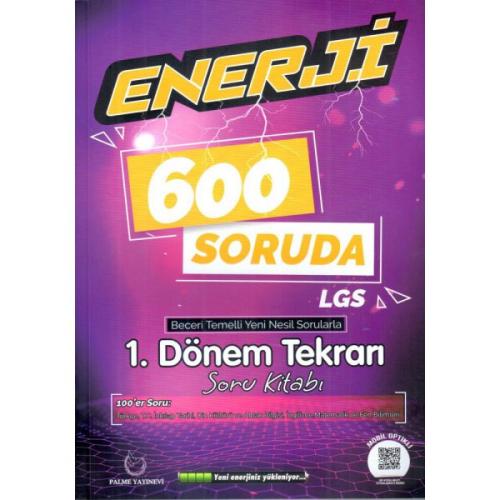 PALME 8.SINIF ENERJİ 600 SORUDA 1.DÖNEM TEKRARI