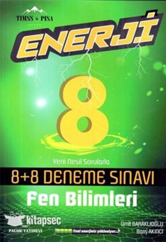 PALME 8.SINIF FEN BİLİMLERİ ENERJİ 8+8 DENEME