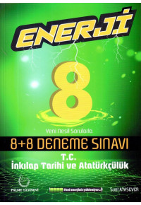 PALME 8.SINIF İNKİLAP TARİHİ VE ATATÜRKÇÜLÜK ENERJİ 8+8 DENEME