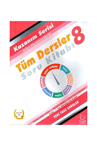 Palme Yayınları 8. Sınıf Tüm Dersler Kazanım Serisi Soru Kitabı