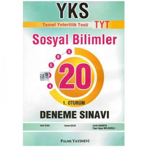 Palme TYT Sosyal Bilimler 20 Deneme Sinavi