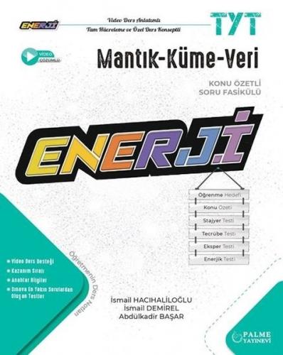 Palme Yayınevi Enerji TYT Mantık-Küme-Veri Konu Özetli Soru Fasikülü