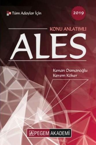 Pegem 2019 ALES Tüm Adaylar Için Konu Anlatimli (Yeni)