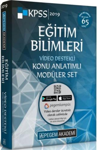 Pegem 2019 KPSS Egitim Bilimleri Video Destekli Konu Anlatimli Modüler