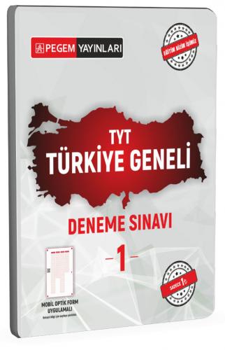 Pegem Yayınları TYT Türkiye Geneli Deneme Sınavı 1