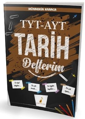 Pelikan Yayınları TYT AYT Tarih Defterim