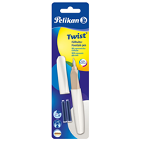 PELİKAN P457 TWİST DOLMAKALEM PEARL WHITE BLİSTERLİ + 2 KARTUS ----