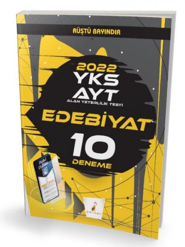 Pelikan YKS AYT Edebiyat Dijital Çözümlü 10 Deneme Sınavı