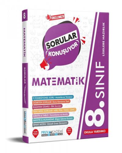 PRUVA 8.SINIF MATEMATİK SORULAR KONUŞUYOR