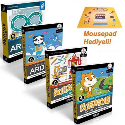 Scratch ile Arduino Egitim Seti (4 Kitap)