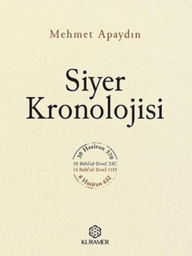 Siyer Kronolojisi (Ciltli)