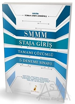 SMMM Staja Giriş Tamamı Çözümlü 5 Deneme Sınavı