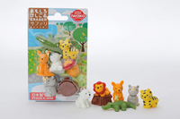 TAROS IWAKO PUZZLE ERASER SAFARI BLİSTERLİ SİLGİ SETİ -