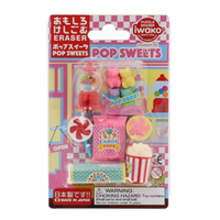 TAROS IWAKO PUZZLE ERASER SWEETS BLİSTERLİ SİLGİ SETİ -