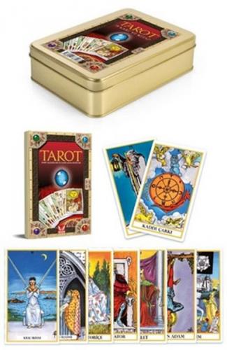 Tarot (Metal Kutulu) 78 Kart ve Açıklama Kitabı