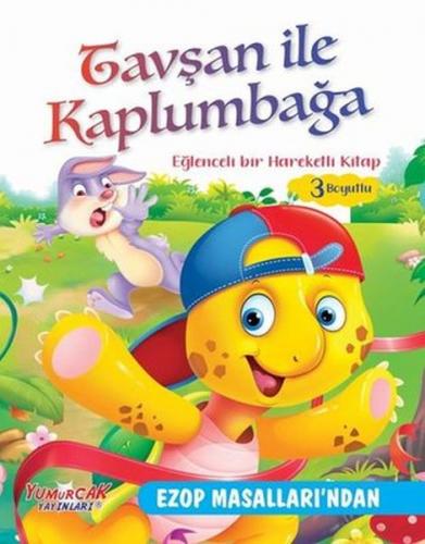 Tavşan ile Kaplumbağa - Eğlenceli Bir Hareketli Kitap 3 Boyutlu