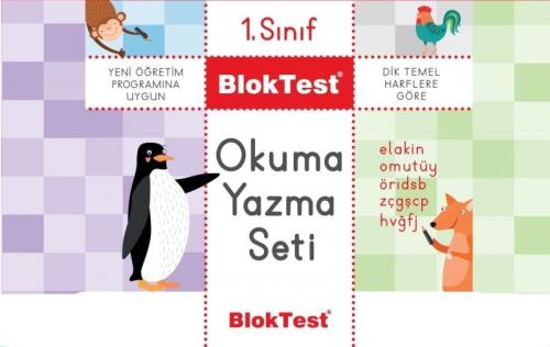 TUDEM 1.SINIF OKUMA YAZMA SETİ BLOK TEST