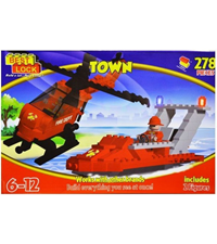 VARDEM YAP-BOZ 278 PARÇA HELİKOPTER & DENİZ ARACI ( LEGO ) -