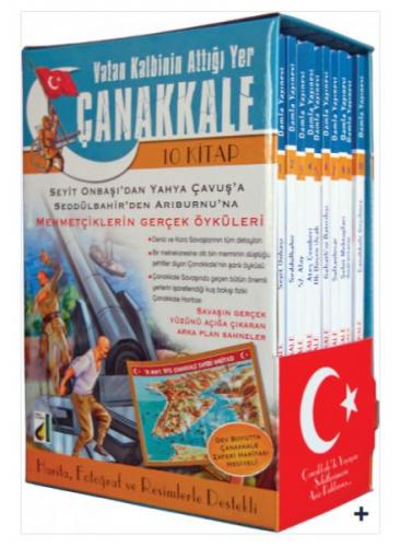 Vatan Kalbinin Attığı Yer Çanakkale (10 Kitap Takım)