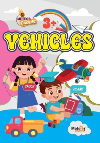 Vehıcles (Araçlar) Türkçe – İngilizce Boyama Kitabı