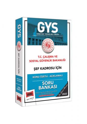 Yargı Yayınları T.C Çalışma ve Sosyal Güvenlik Bakanlığı Şef Kadrosu İ