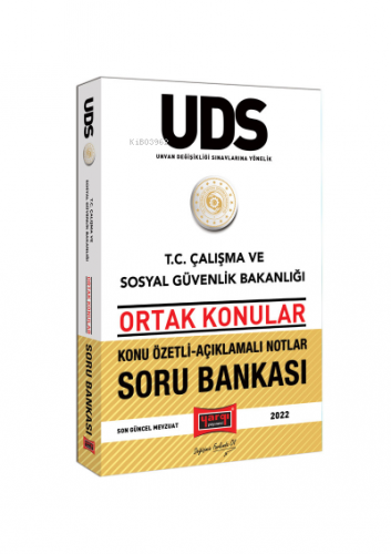 Yargı Yayınları T.C Çalışma ve Sosyal Güvenlik Bakanlığı UDS (Unvan De