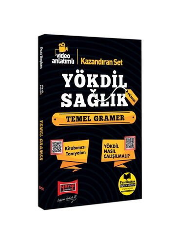 Yargı Yayınları YÖKDİL Sağlık Temel Gramer Video Anlatımlı