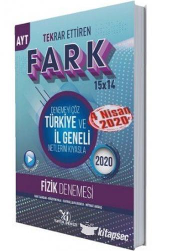 YAYIN DENİZİ YKS AYT FARK DENEME TEK FİZİK (15X14) -2020