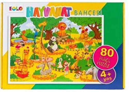 Hayvanat Bahçesi - 80 Parça Puzzle (4 Yaş)