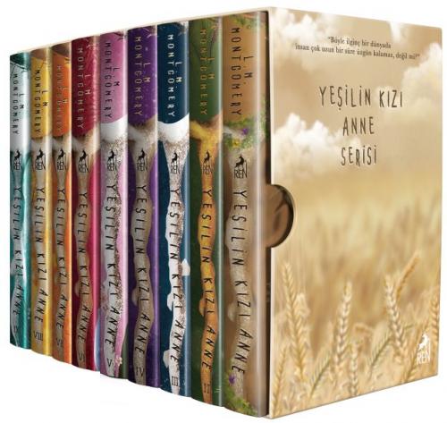 Yeşilin Kızı Anne 9 Kitap Kutulu Set (Ciltli)