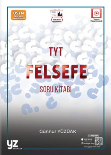 Yz Yayınları YKS TYT Felsefe Soru Kitabı