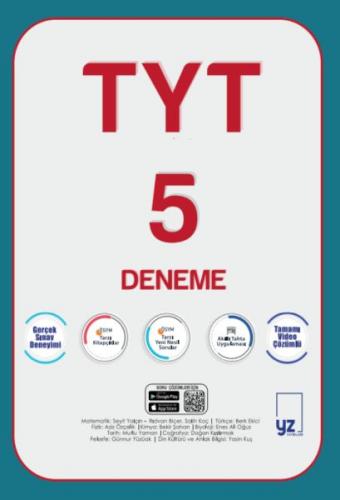 YZ Yayınları TYT 5 Deneme Sınavı