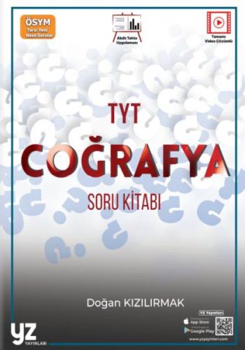 YZ Yayınları TYT Coğrafya Soru Kitabı